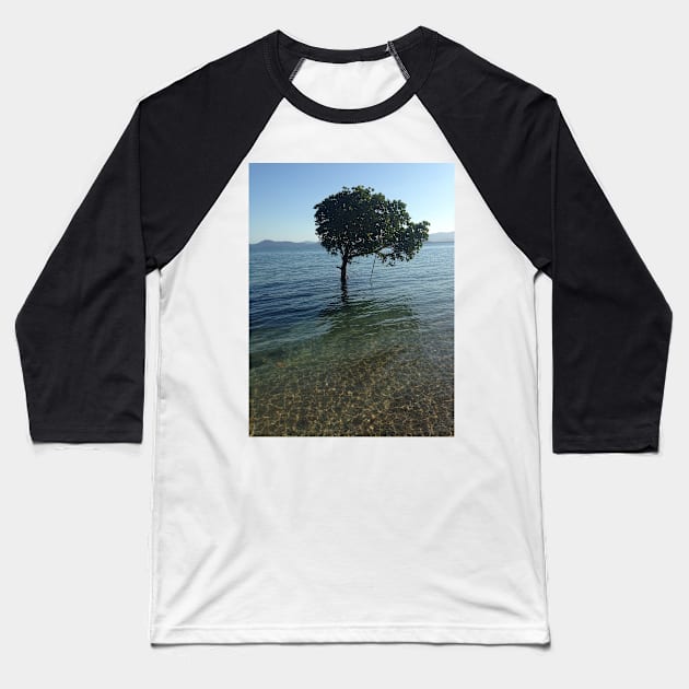 Tree in the reef Baseball T-Shirt by SkyeElizabeth